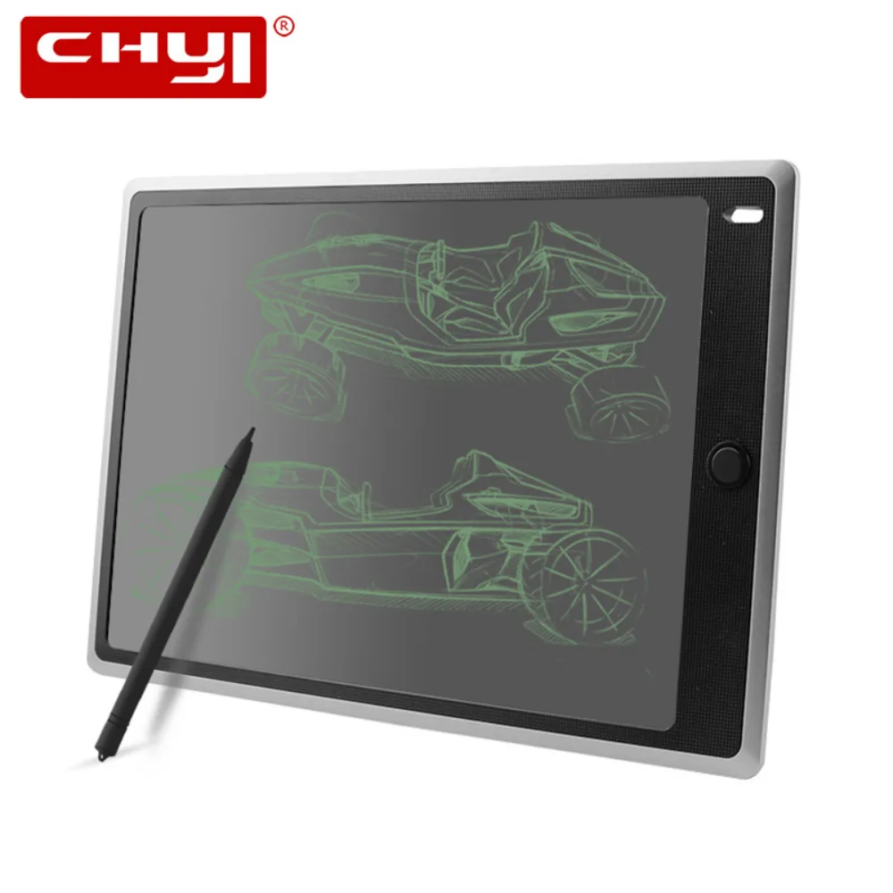 

10" LCD Writing Tablet Writing Pad Memo Message Pad With Eraser Lock Button Gray Graphic Tablet Drawing Board for Business