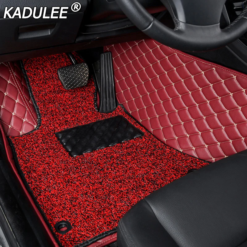 

KADULEE car floor mat For mazda cx-5 cx-3 cx-4 2017 cx-7 6 2006 2003 2016 2014 3 2014 2007 atenza waterproof car accessories