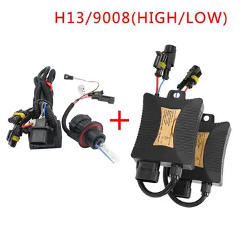 

Latest HID 55W 12V H13/9008 Headlight Conversion KIT Light Sourcing