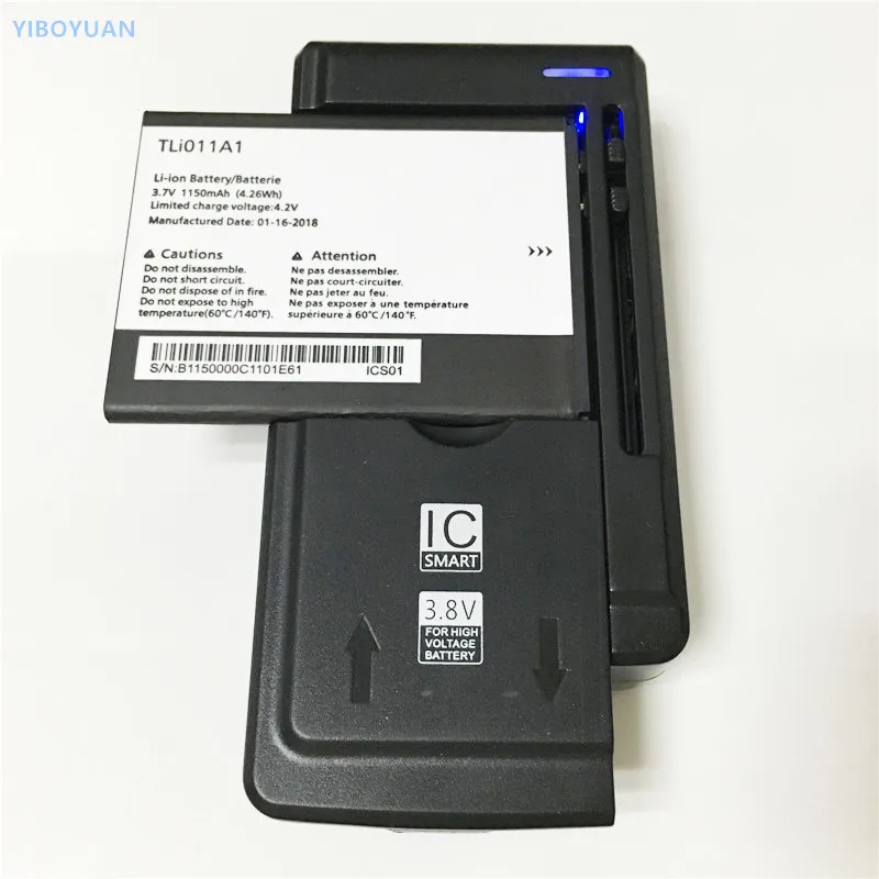 3.7V 1150mAh TLi011A1 For Alcatel One Touch Pixi Glitz / A463 / A463BG