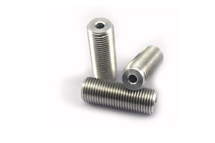 

Threaded pipe feeding pipe,for Reprap Budaschnozzle v1.1, suitable for 3.0mm material ,made of Aluminum Alloy, free shipping