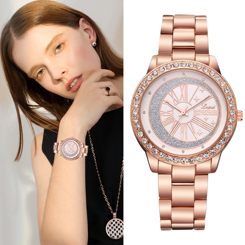 

2018 Lvpai Brand Watches For Women Luxury Starry Sky Dial Bracelet Quartz Clock Watch Ladies Wrist Watch Relogio Feminino