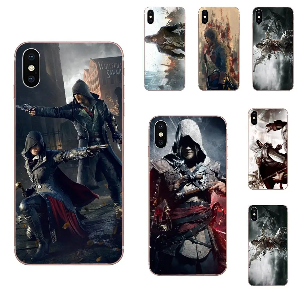 

For Huawei P7 P8 P9 P10 P20 P30 Lite Mini Plus Pro 2017 2018 2019 Soft TPU Cases Fundas Assassins Creed Classic Figure