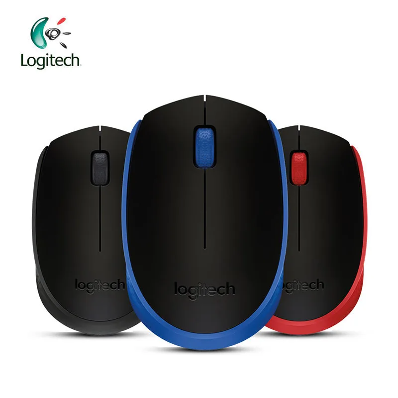 

Logitech M171 2.4G Wireless Gaming Mouse with Nano Receiver 1000dpi Resolving Power for PC Game Support office Test