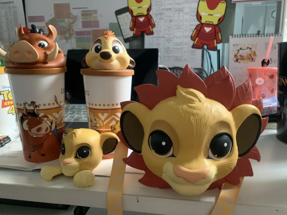 Новые оригинальные детские шапочки с изображением короля льва Диснея, игрушки из аниме, шапки с изображением короля льва Simba, подарок, игрушки для детей, Funs