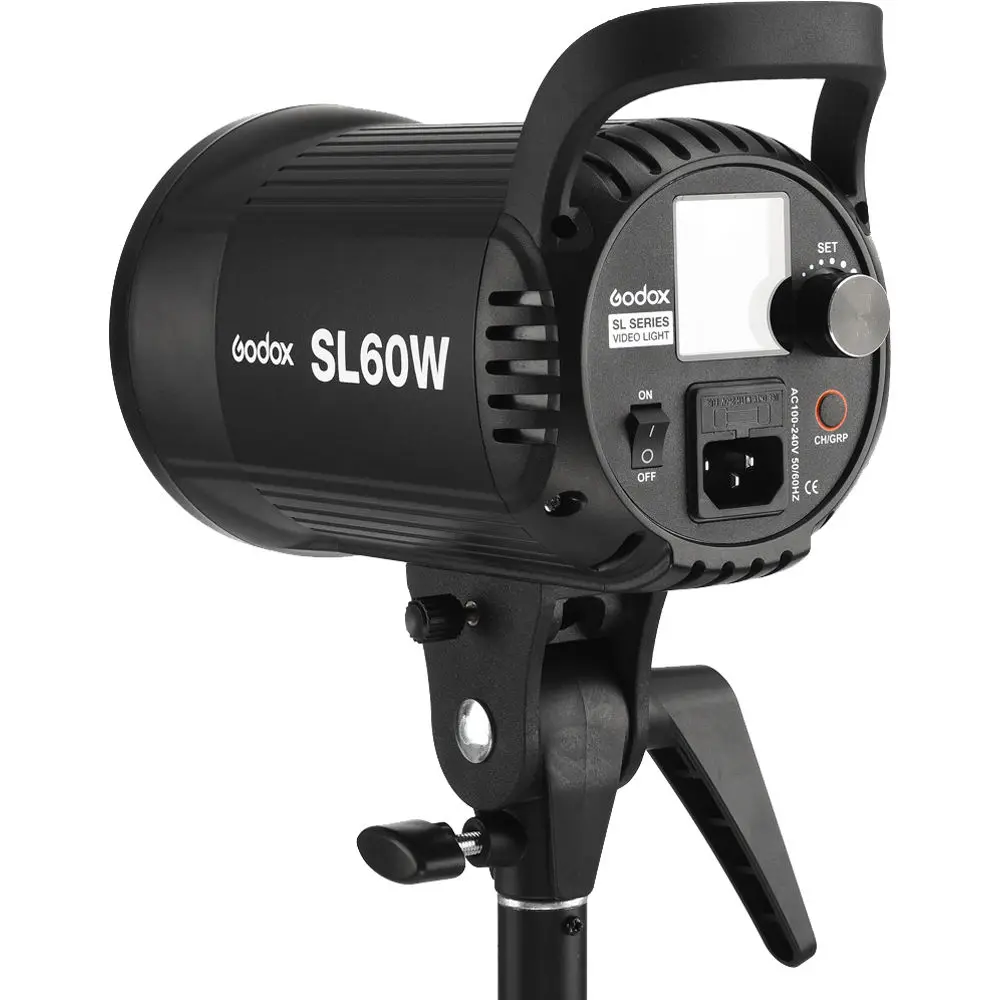 Godox SL-60W 5600K 60W Светодиодный светильник высокой мощности с беспроводным пультом дистанционного управления, камера andoer ремешок для студийной фотосъемки