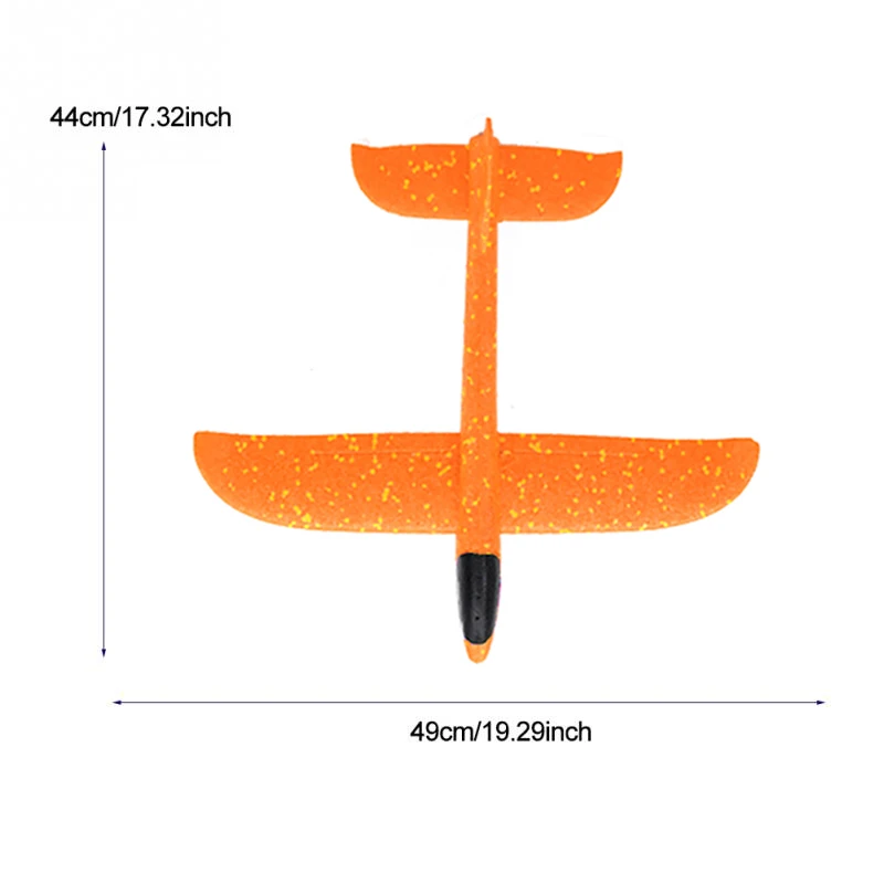 Мини-пенопластовый самолет открытый ручной запуск Glider самолет пена летающий самолет DIY игрушки головоломка модель подарок забавные игрушки для детей# E