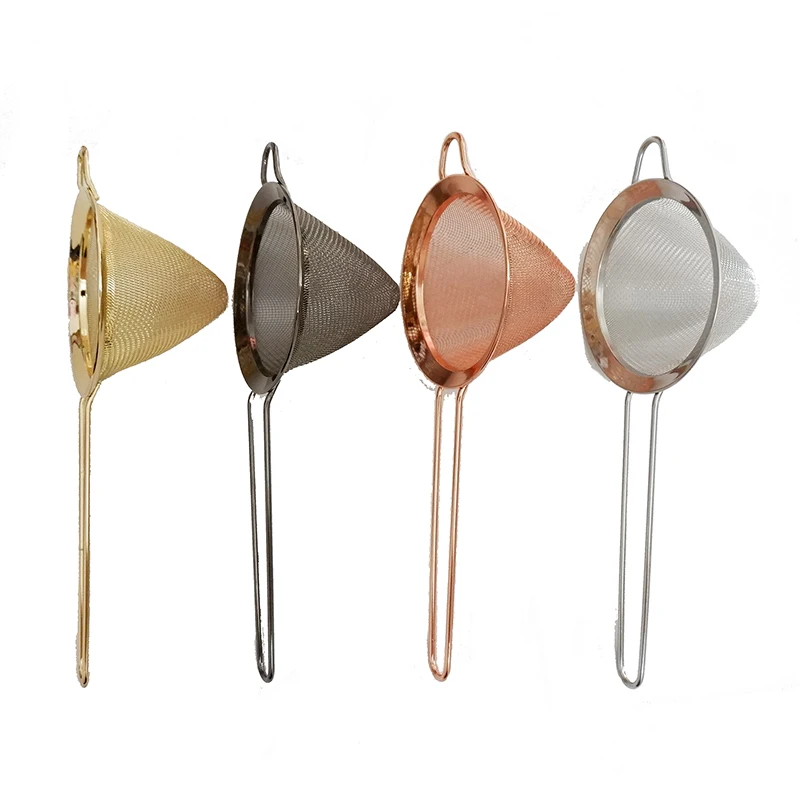 

Stainless Steel Cocktail Bar Strainer Conical Mesh Strainer Kitchen Accessories Bartender Bar Tool