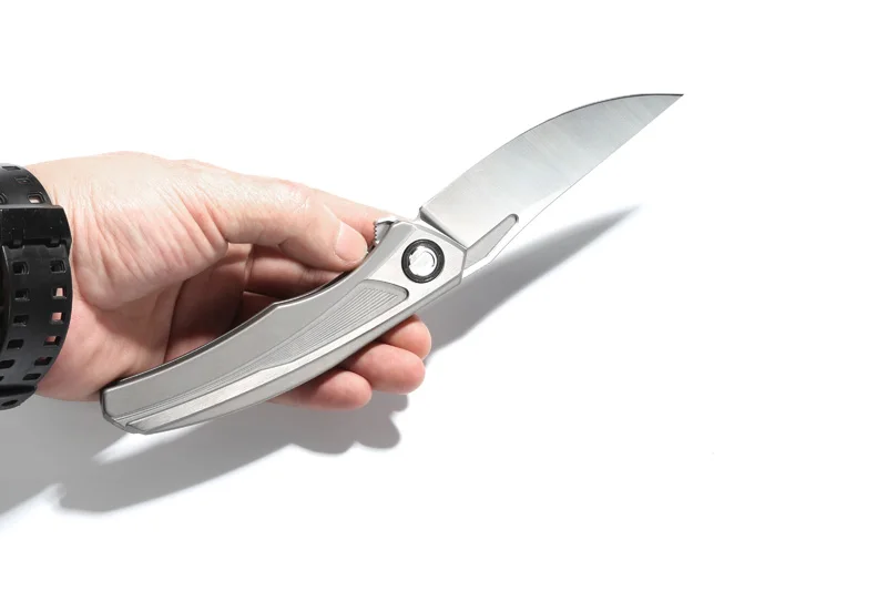DICORIA Quantum Флиппер складной нож D2 лезвие шарикоподшипник Открытый выживания Тактический Титан Кемпинг Карманные Ножи EDC инструменты