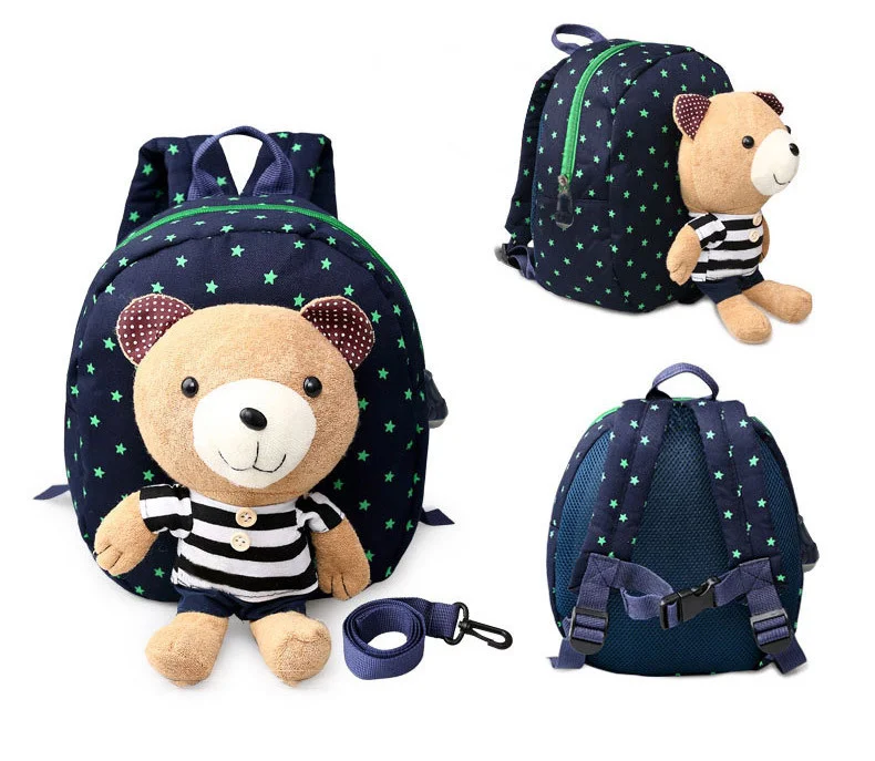 Рюкзак для детей, школьные сумки, мультяшный медведь, кукла, Детские рюкзаки для девочек, детские сумки, mochila infantil, школьный ранец