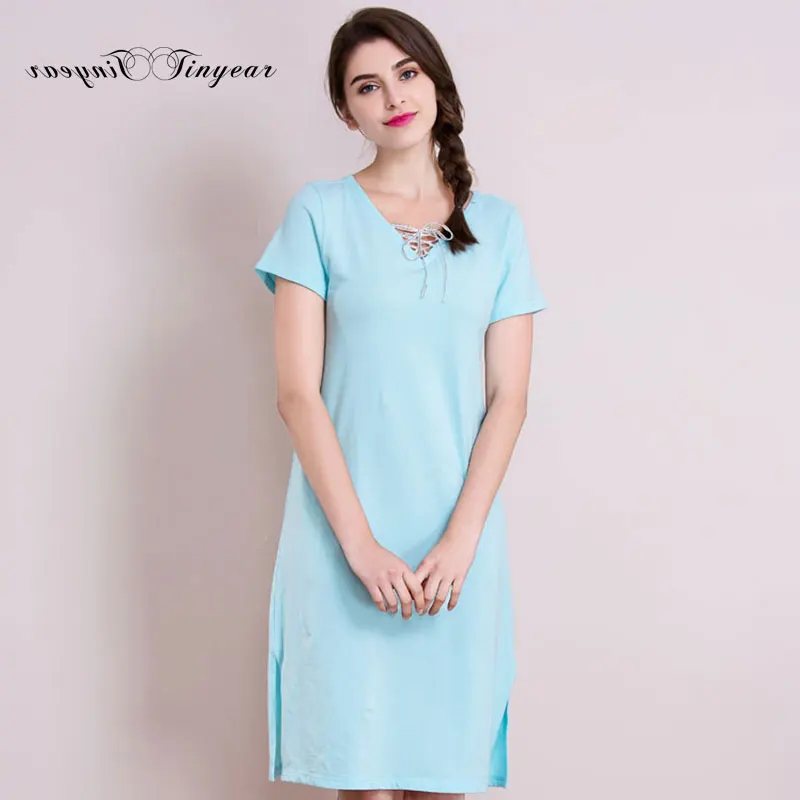light blue night dress