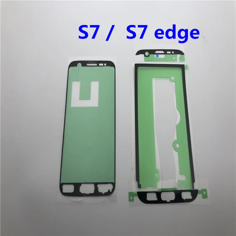 Наклейка на переднюю рамку для Samsung Galaxy S7 edge клейкая лента G935 G935F G930 G930F дигитайзер