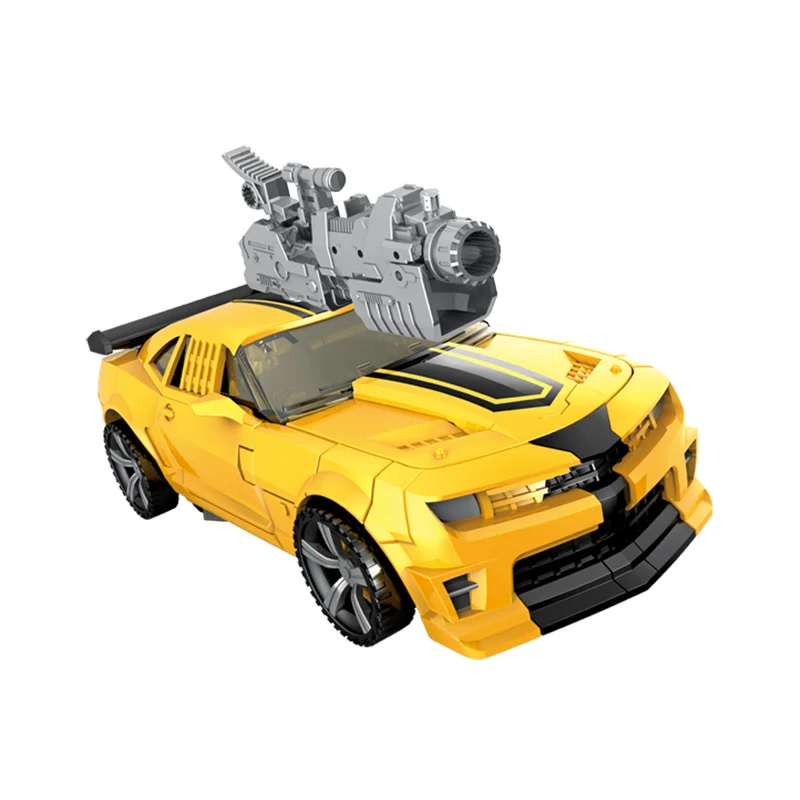  Children Robot Toy Transformation Anime Series Action Figure Toy 2 Size Robot Car ABS Plastic Model