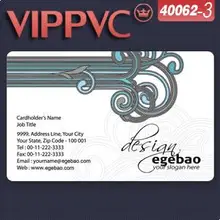 A40062-3 пользовательские карты шаблон для ПВХ карты 0,38 мм