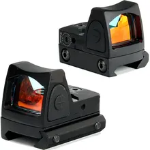 Тактический Мини RMR красная точка зрения рефлекторный прицел подходит 20 мм Пикатинни Вивер рейку для охотничье ружье прицел