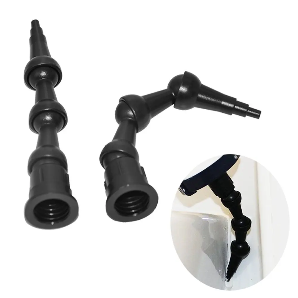 

Free Shipping 10pcs per Set Professional Flexible Caulk Tips Caulking Nozzle 360 Degree Bent Nozzle 45 Degree Bent Nozzle