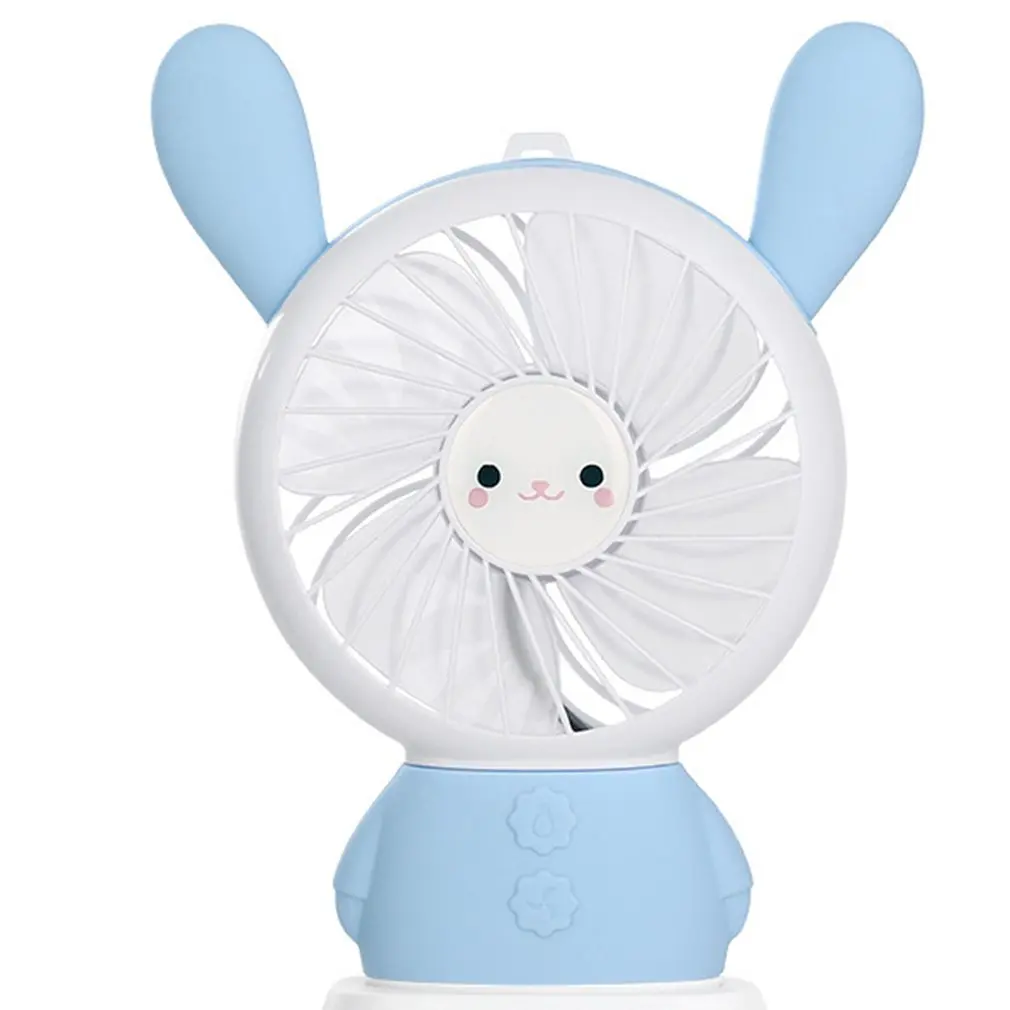 

Mini Handheld Fan USB Portable Cooler Rye-Tech Personal Rechargeable Fans with LED light Standing House Travel Camping