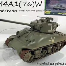 WW2 M4A1(76) Вт Танк Шермана Израиль бронированный бригады не литья под давлением 1/72 easy model