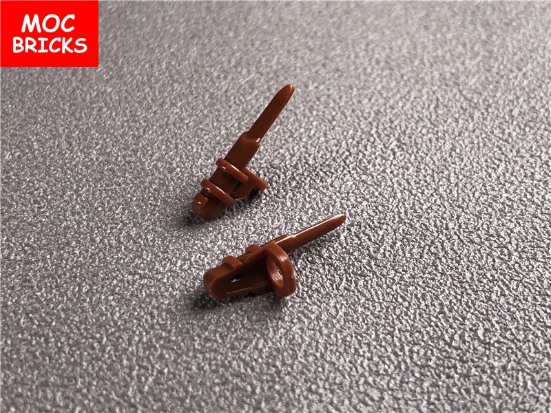 10 парт/лот кубики MOC красновато коричневые DIY строительные блоки для