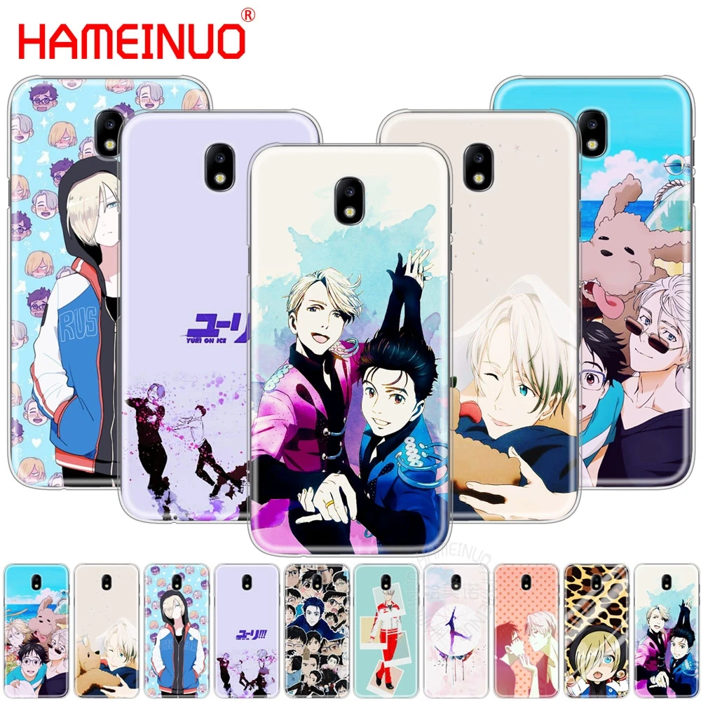 

HAMEINUO yuri on ice history maker cover phone case for Samsung Galaxy J3 J5 J7 2017 J527 J727 J327 J330 J530 J730 PRO