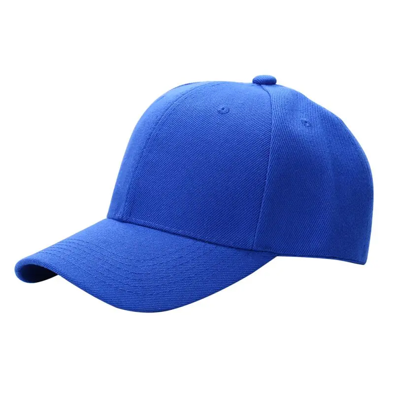Плотная Бейсбол Кепки унисекс изогнутый козырек шляпа хип-хоп Регулируемый островерхая шляпа козырек Кепки s одноцветное Цвет для Для