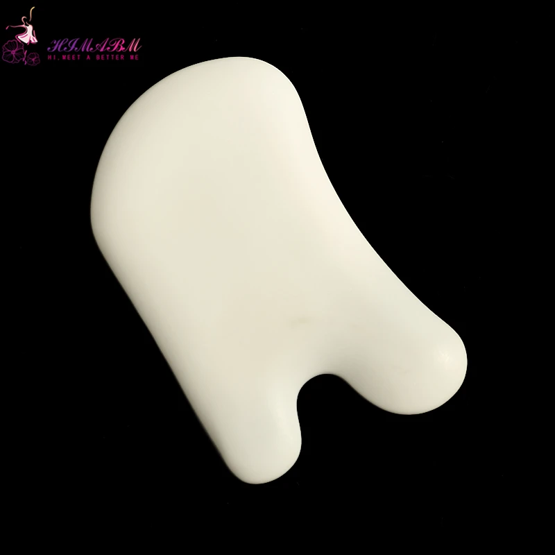HIMABM Ceramic guasha board scraping Board Facial lymphocinesia face massage HIMABM Ceramic guasha board scraping Board Facial lymphocinesia face massage