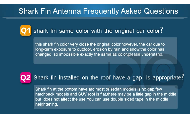 Акула плавник антенна специальное радио для автомобилей антенны авто радио сигнал для Scion IQ
