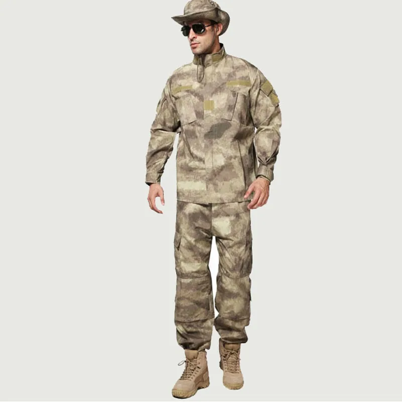 

Multicam Uniform U.S. Army II Camouflage Tactical Suits Slim Fat Wearproof Combat Suits WorkWear Training Clothes BF048