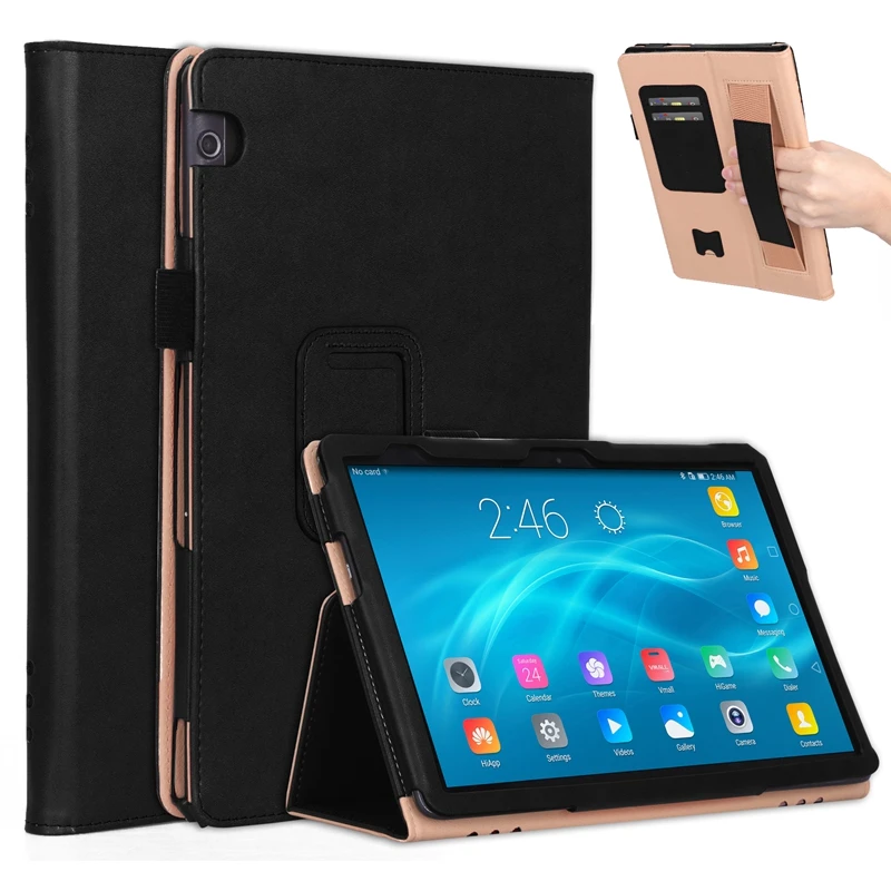 Luxury Book Flip Cover Case for Huawei Mediapad T5 AGS2 W09 AGS2 L09