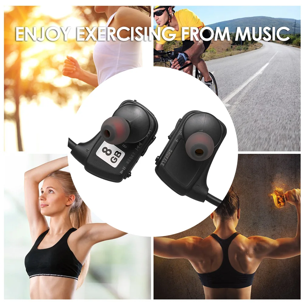 Новинка спортивные наушники W273 с MP3 плеером 2 в 1 8 ГБ уличная спортивная