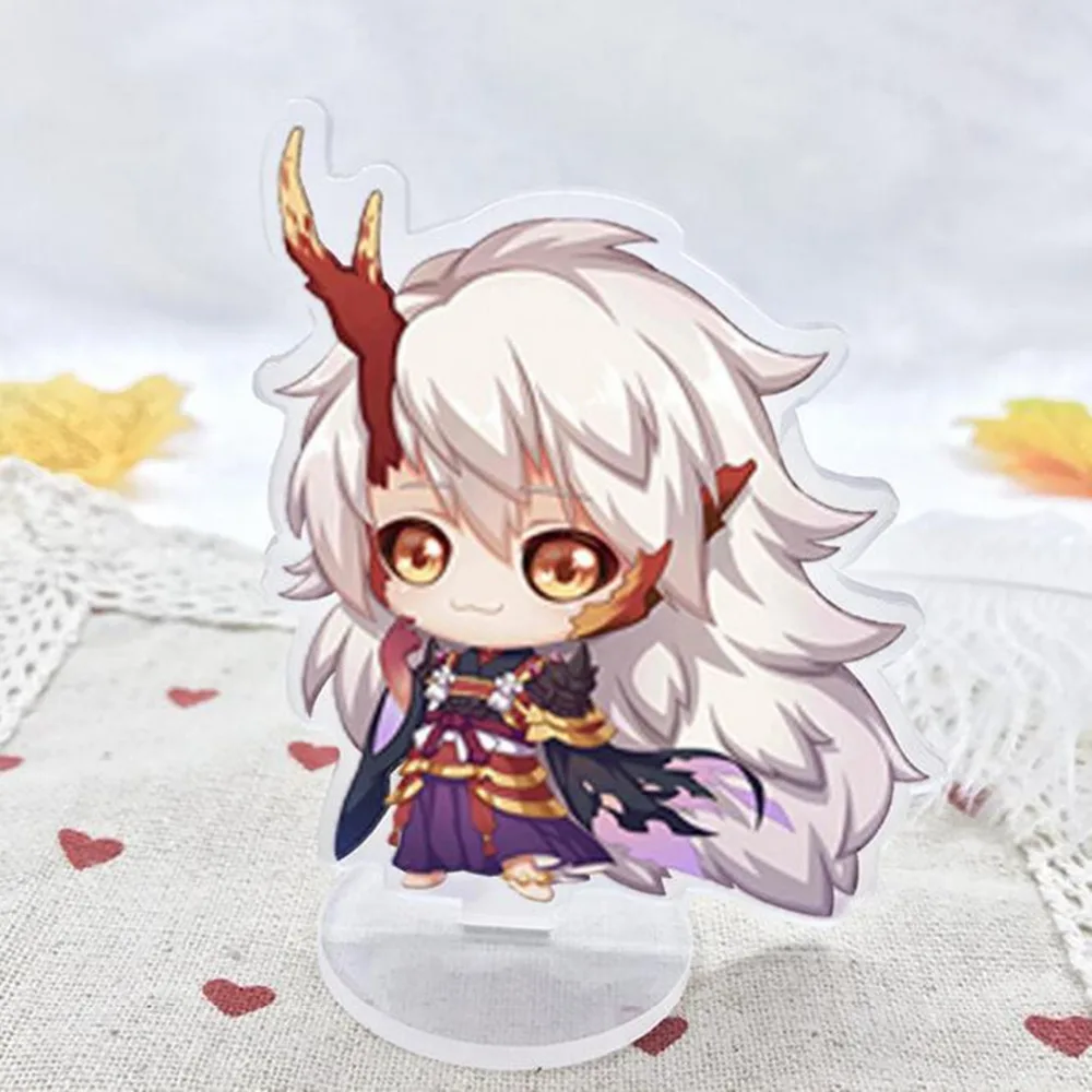 

Anime Online Cartoon Onmyoji Keychain Charm Pendants Keyring Cosplay Doll Accessories Llavero Chaveiro 8 Cm Toy Unisex