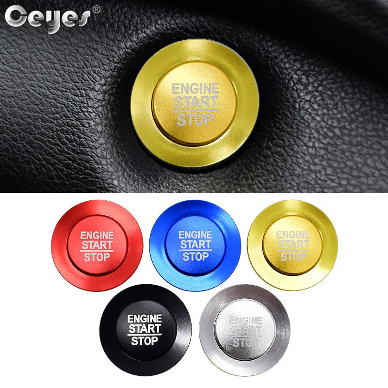 

Ceyes Car Styling Auto Engine Ignition Start Stop Button Switch Ring Trim Covers Accessories Stickers Case For Jeep Compass 2019