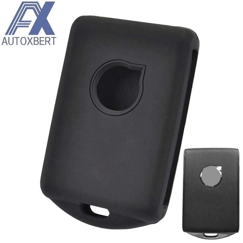 

AX Silicone Remote Key Case Fob Shell Cover For Volvo XC90 XC70 S60 S80 S90 C30 V70 V90 Skin Holder 2017 2018