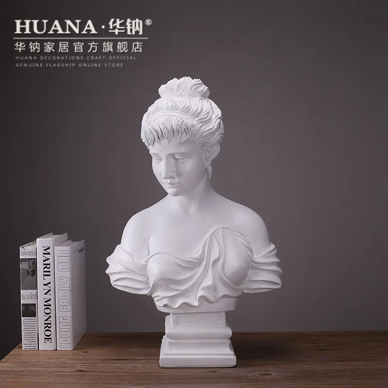 

Furnishing European modern home decoration gift ornaments celebrity sculpture manufacturers to support the mixed batch statue