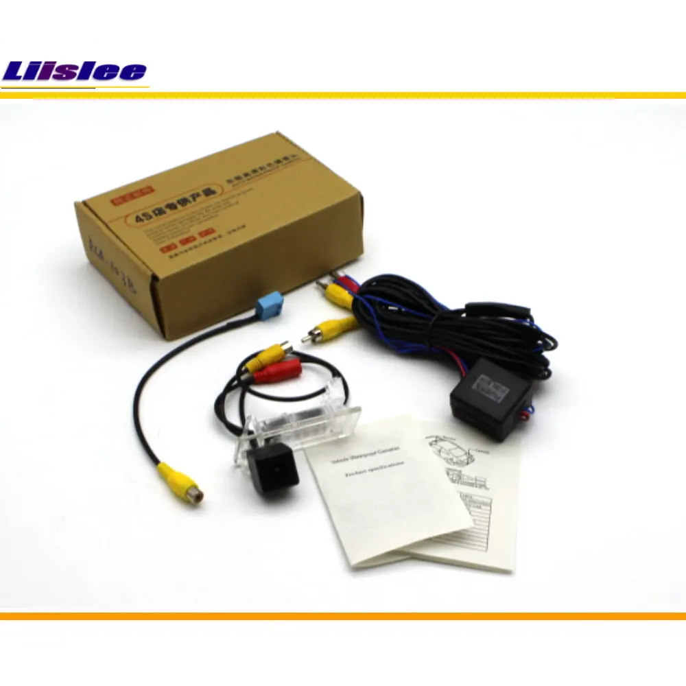 For Skoda Superb Sedan 2013~2016 RCA & Original Screen Compatible Rear View Camera / Back Up Reverse Parking Camera