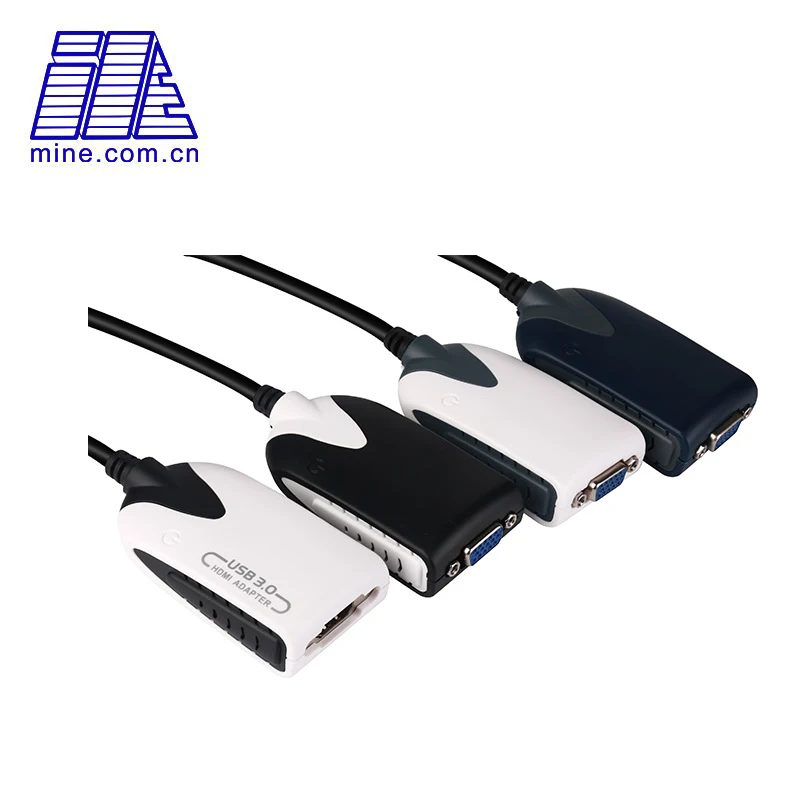 

MINE UV150 10pcs/lot USB 3.0 to HDMI Video Display Adapter Multi-Display Cable Adapter Extended Mirror Support win10