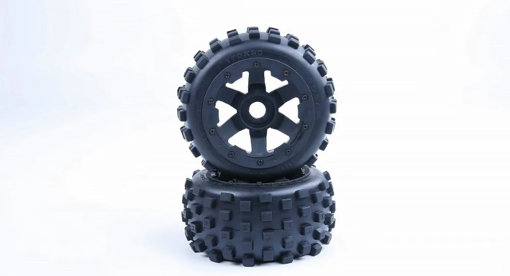 1/5 gas baja 5B new  knobby tyres with inside cloth and upgrade waterproof insert foam 95255 for 1/5 scale HPI KM RV Baja 5b ss