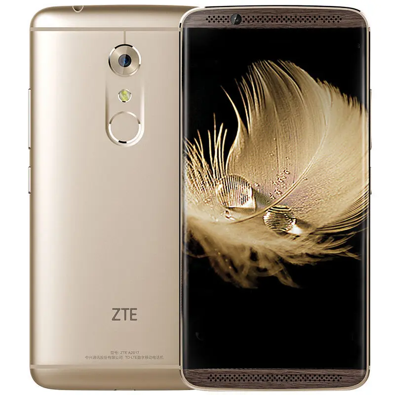 zte Axon 7 A2017, сеть 4G LTE, мобильный телефон, Snapdragon820 Android 6,0 5," 2560X1440 4/6 грамм 64/128 гром 20.0MP, отпечаток пальца, NFC