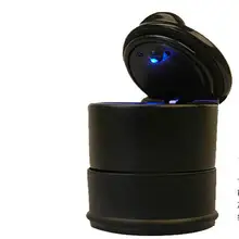 Автомобиль пепельница для автомобиля грузовик светодиодный сигаретный дым сигары Cendrier AshtrayCenicero Cinzeiro Asbak Ash цилиндрический подстаканник