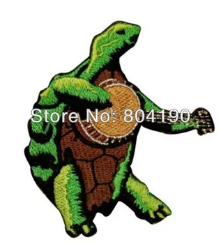 

Grateful Dead Terrapin Banjo Turtle Music Band Heavy Metal Iron On/Sew On Patch Tshirt TRANSFER MOTIF APPLIQUE Rock Punk Badge