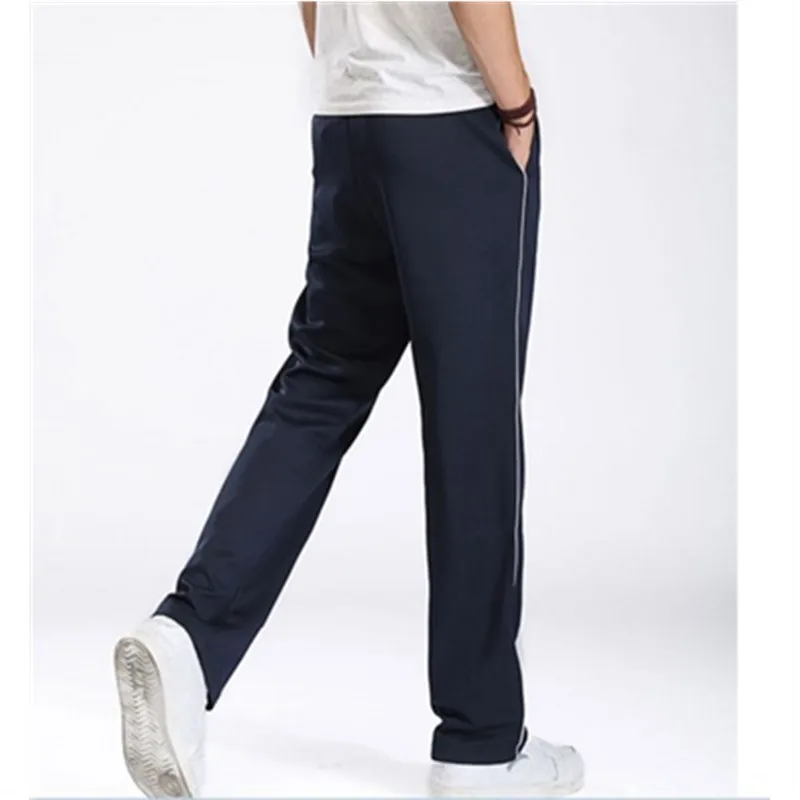 Men Casual Pants Sport Jogging Trousers Spring Summer Men's Casual Sweatpants Men Basic Trousers Tracksuit Side Stripe Slim Breathable Sportswear Track Pants