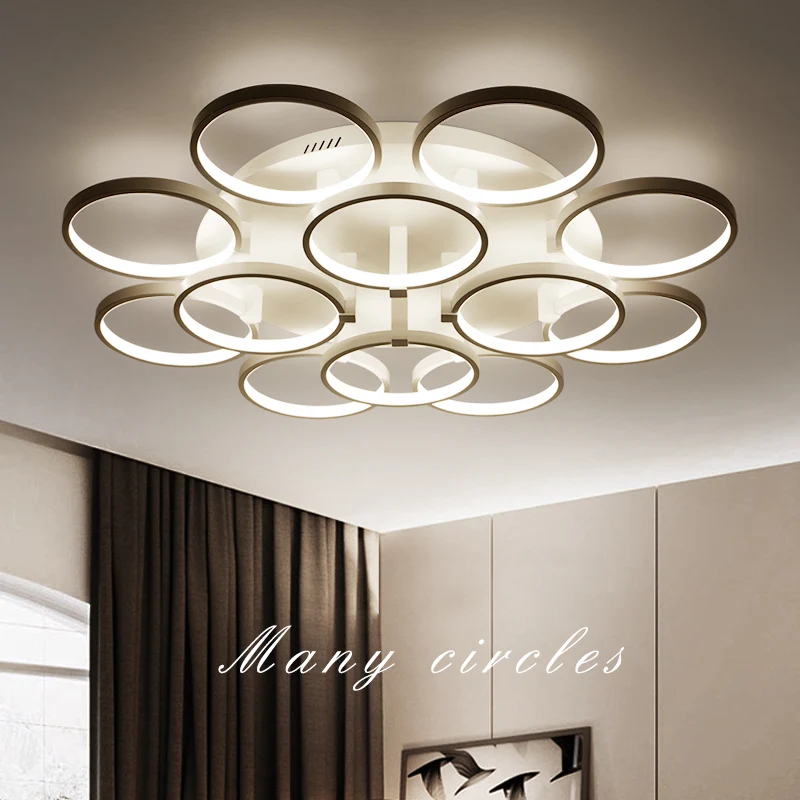 

Nordic living room ceiling lights creative novelty lamps post-modern simple LED Fixtures home bedroom round Ceiling lighting