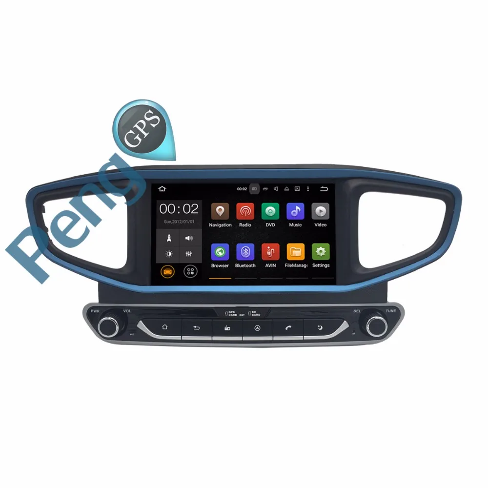 Автомагнитола 2 Din с восьмиядерным процессором DVD плеером и GPS навигацией Android 8 0