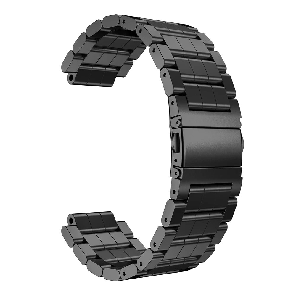 Ремешок для смарт часов BEHUA браслет из нержавеющей стали наручных Garmin Vivoactive