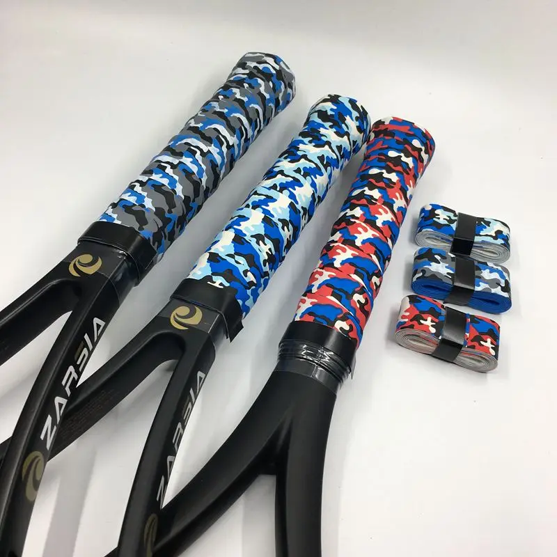 20 шт. ZARSIA камуфляж PU сухих Теннис overgrip, духи ракетки для бадминтона. overgrip skidproof Удочка сцепление 5 видов цветов