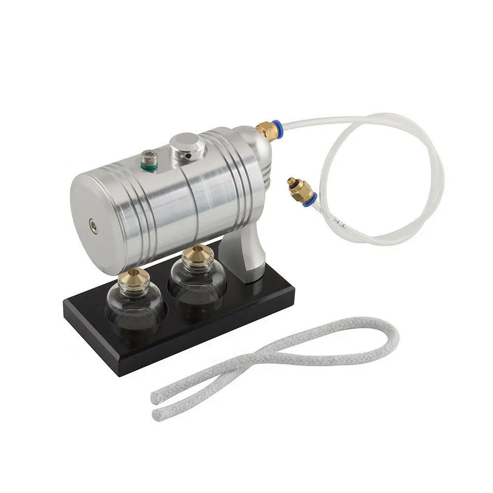 

Steam Engine Boiler Kit Mini Steam Engine Generator Model DIY Water Boiler Part Retro Stirling Engine Kids Model Building Kits