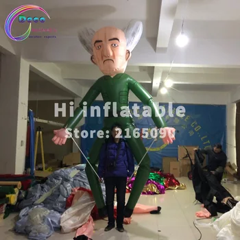

Custom make walking costume grandpa puppet