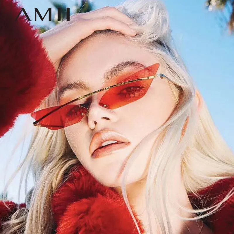 Vintage Luxury Brand Cat Eye Sunglasses For Women Fashion Design Ocean Sun Glasses Female Retro Eyewear oculos | Аксессуары для