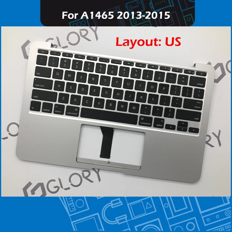 Ноутбук Topcase с клавиатурой США для Macbook Air 11 &quotA1465 Top Case Palmrest Замена EMC 2631 2924 2013 2015
