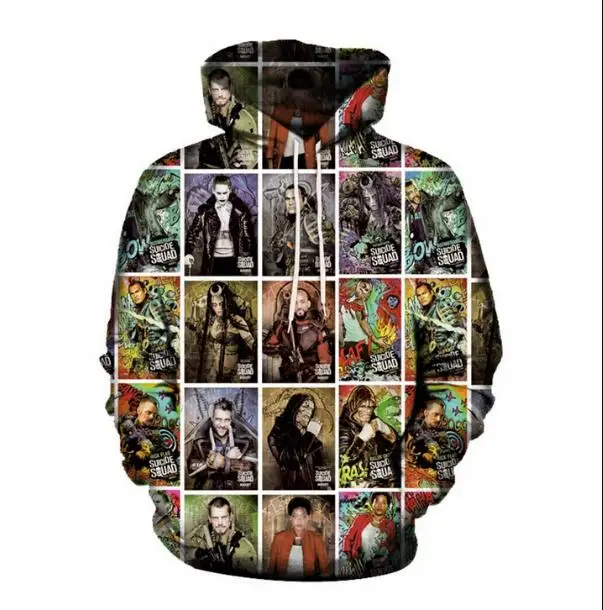 

New Product 2019 Fashion Stylist Style men's 3D Cartoon plaid digital printing Hoodies Punk Style Hip Hop Sweatshirt Size M-5XL